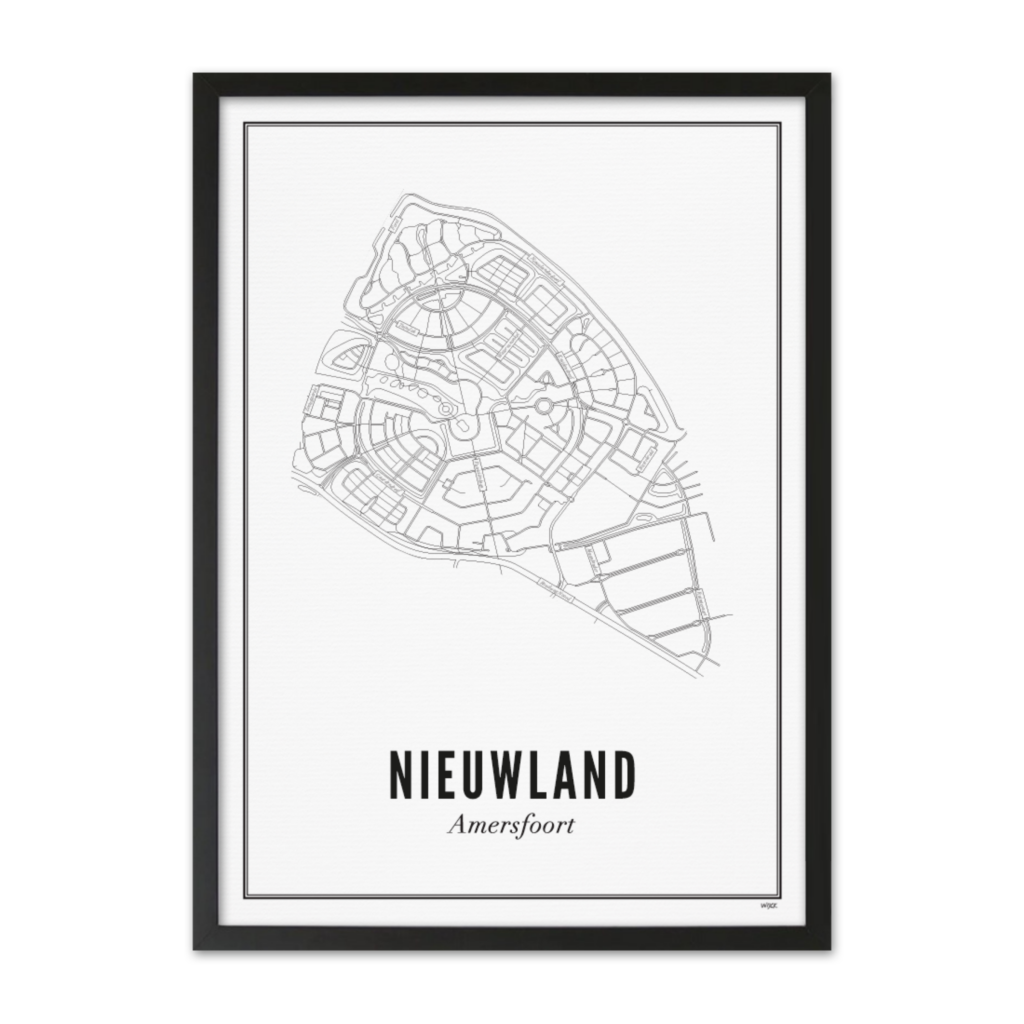 Affiches de Amersfoort - Nieuwland | WIJCK.